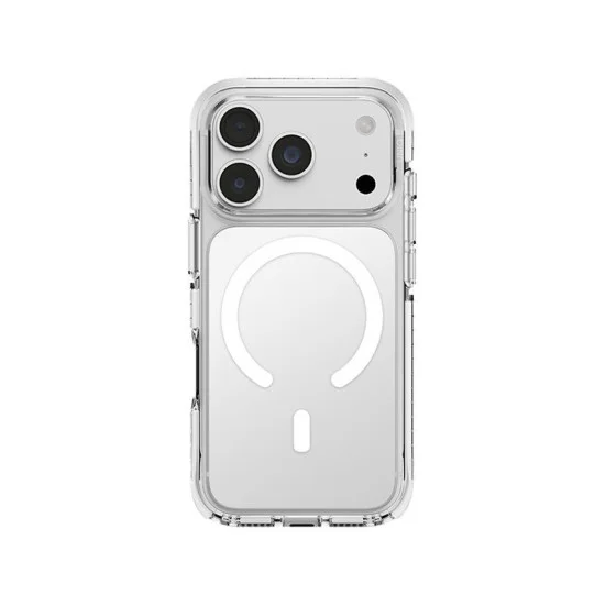 Uniq Hybrid Combat MagSafe Case for iPhone 18 Pro - Blanc White